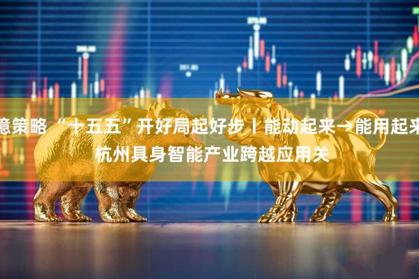 億策略 “十五五”开好局起好步丨能动起来→能用起来 杭州具身智能产业跨越应用关
