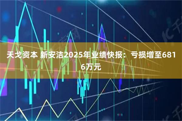 天戈资本 新安洁2025年业绩快报：亏损增至6816万元
